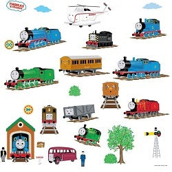 Thomas the Tank Engine Train Characters Wall Decals – WiggleWalls