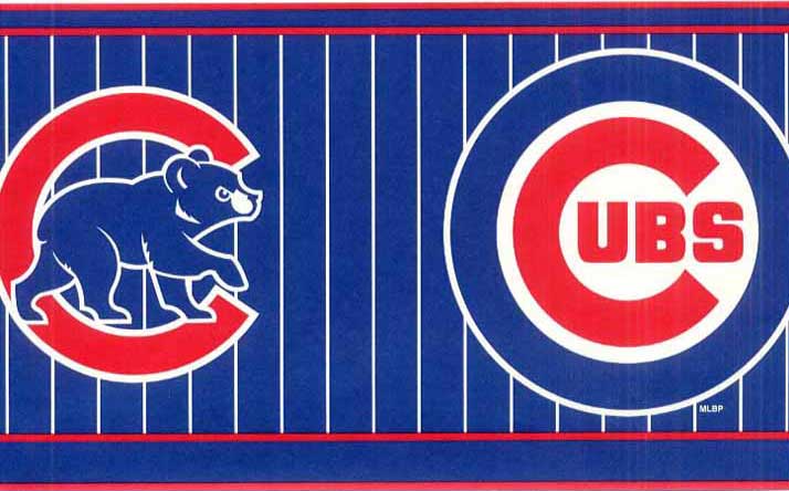 Chicago Cubs Baseball Wall Border 594330