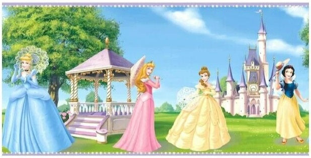 Disney Princesses Wall Border DF059193B