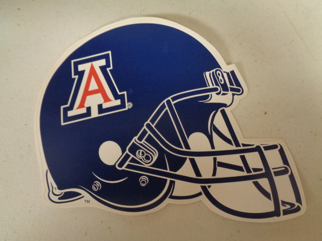 3 Inch Wildcat Football Helmet University of Arizona UA Wildcats AZ Removable Wall Decal Sticker Art NCAA Home Room Decor 3 by 2 Inches