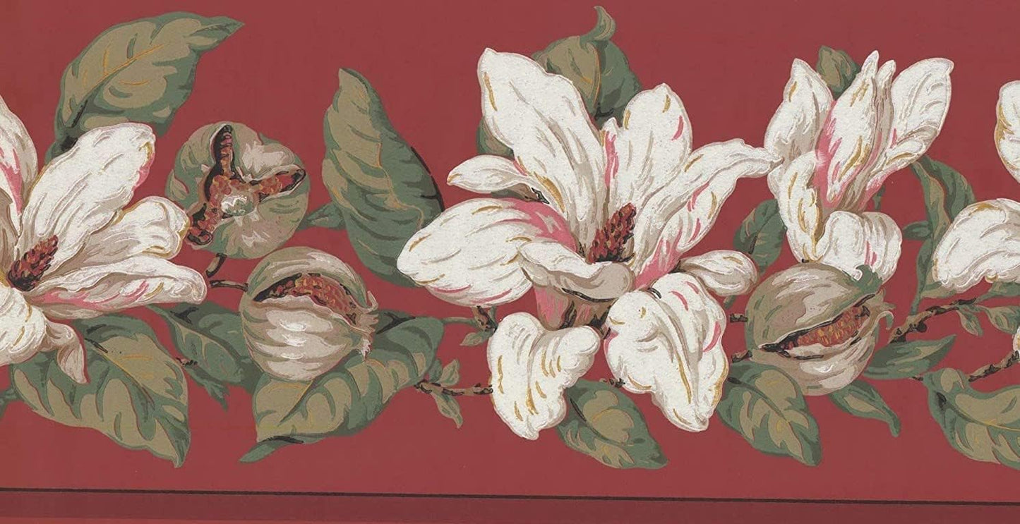 Floral Wall Border MV2910B