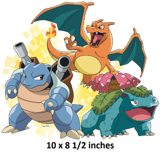 Venusaur Charizard Blastoise