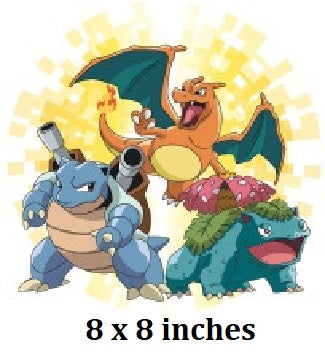 Venusaur Charizard Blastoise Trio