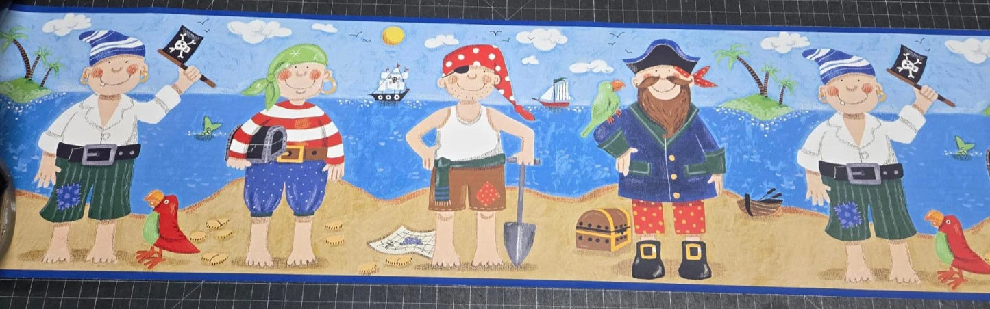 Pirate Boys Wall Border YH1483BD
