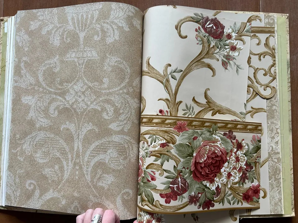 Garden District Wallpaper Sample Book by Waverly Wallcoverings
