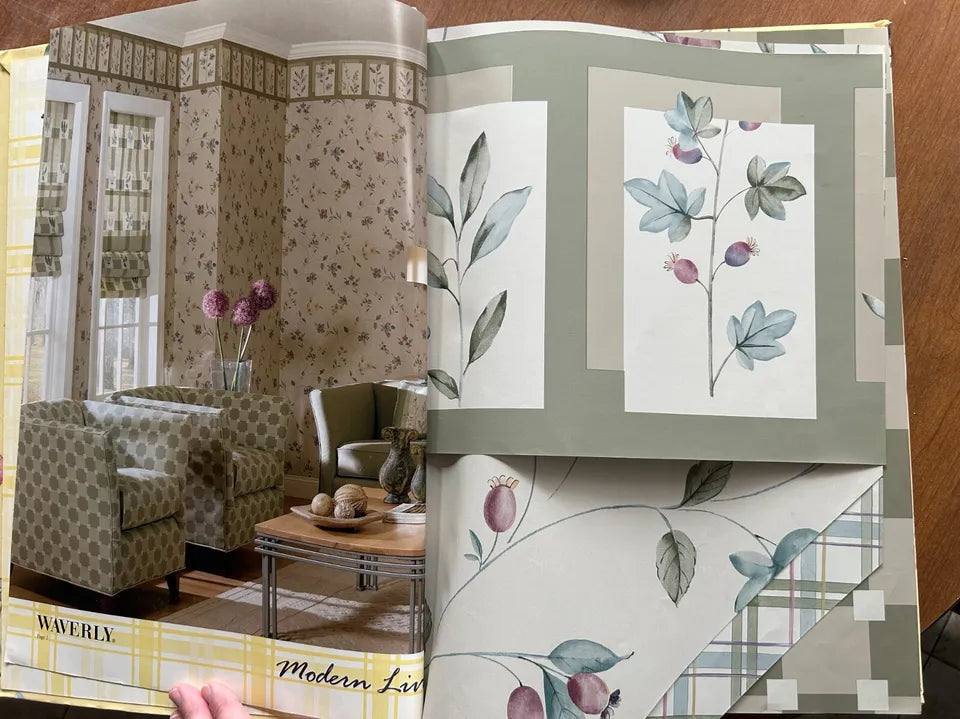 Modern Living Wallpaper Sample Book by Waverly Wallcoverings