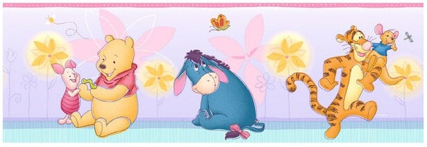 Pleasantly Pooh (& Friends) Wall Border DF059243B