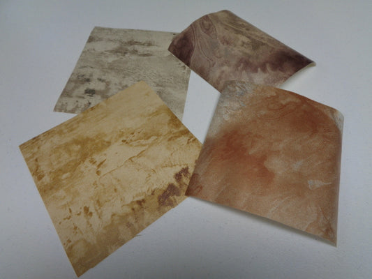 Paper Illusions Wallpaper 5" x 5" Sample Pack - 4 Colors - MR-Olympus/Birdseye
