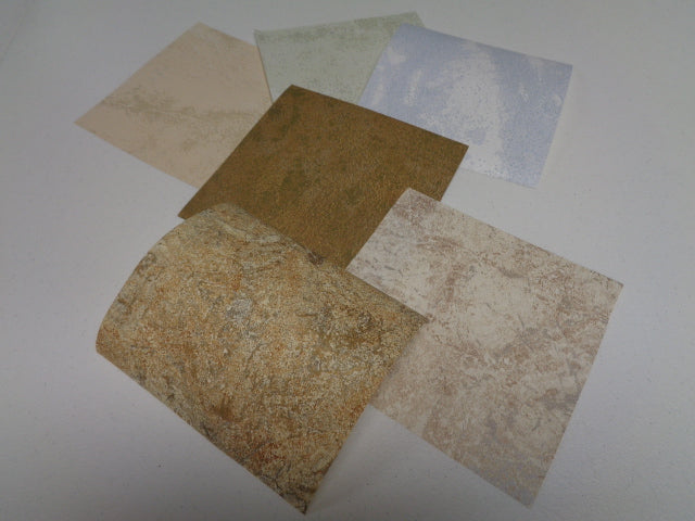 Paper Illusions Wallpaper 5" x 5" Sample Pack - 6 Colors - MR-Combo