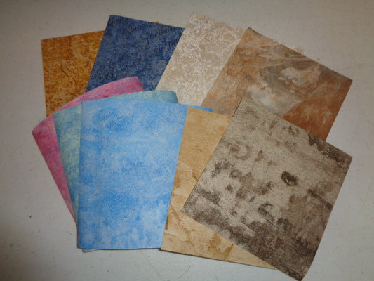 Paper Illusions Wallpaper 5" x 5" Sample Pack - 9 Colors - FR-Combo