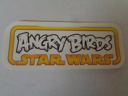 8 Inches Angry Birds Star Wars Text Logo Name Symbol Removable Peel Self Stick Adhesive Vinyl Decorative Wall Decal Sticker Art Kids Room Home Decor Girl Boy 3x8 Inch