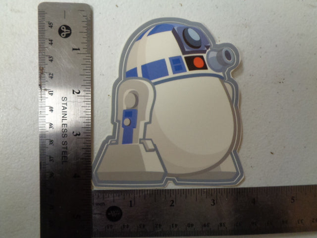 4 Inches R2D2 R2-D2 Angry Birds Star Wars Removable Peel Self Stick Adhesive Vinyl Decorative Wall Decal Sticker Art Kids Room Home Decor Girl Boy 3.5x4 Inch