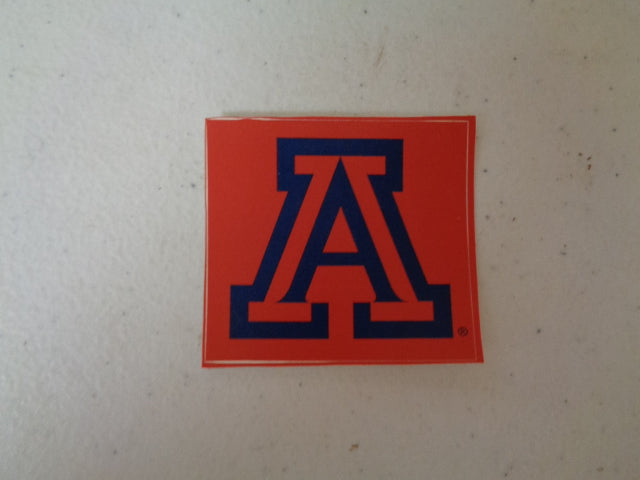 2 Inch UA Logo University of Arizona AZ Removable Wall Decal Sticker Art NCAA Home Room Decor 2 by 2 Inches