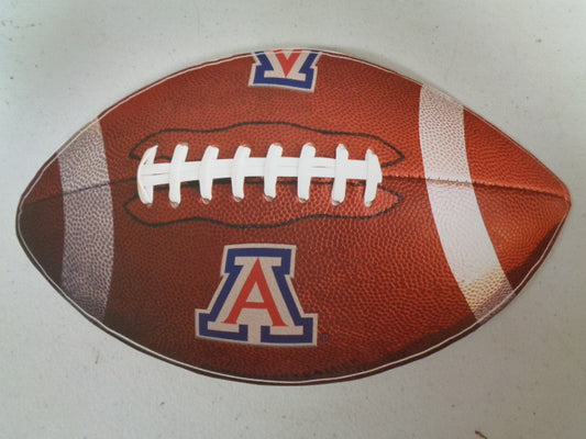 10 Inch Wildcat Football University of Arizona UA Wildcats AZ Removable Wall Decal Sticker Art NCAA Home Room Decor 10.5 by 6 Inches