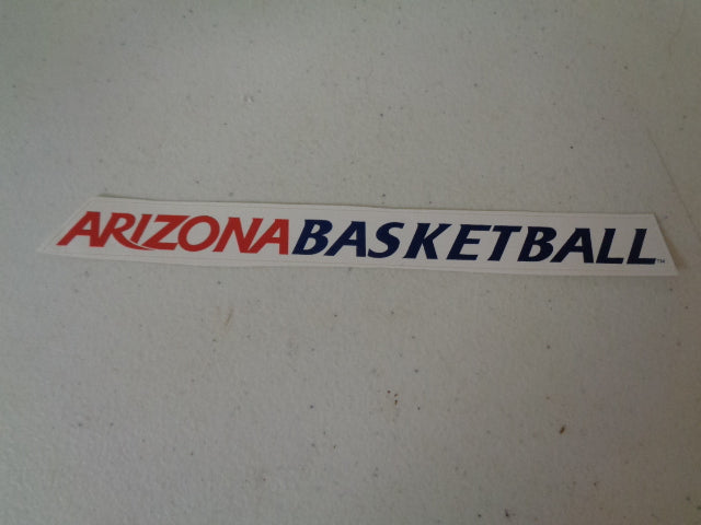 7 Inch Wildcat Basketball University of Arizona UA Wildcats AZ Removable Wall Decal Sticker Art NCAA Home Room Decor 7 by 1/2 Inches