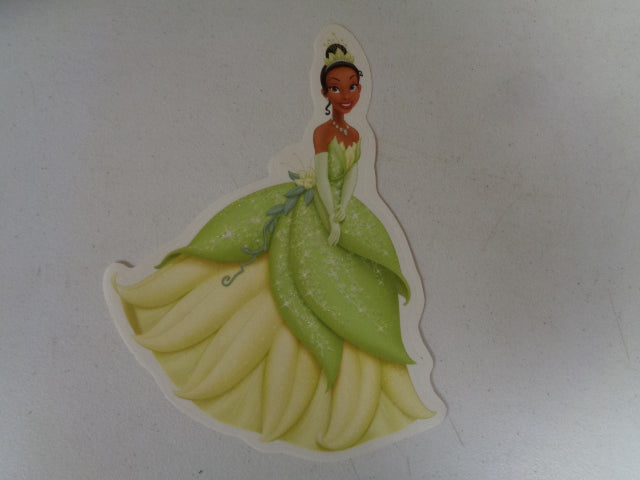 Sparkle Princess Tiana Wall Decal Princess and the Frog Removable Sticker Walt Disney Princesses Peel and Stick Home Decor Art 8.5 x 10.25 inches