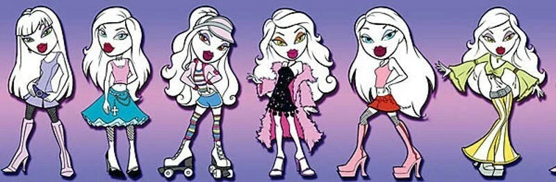Bratz Dolls Wall Border LK67107