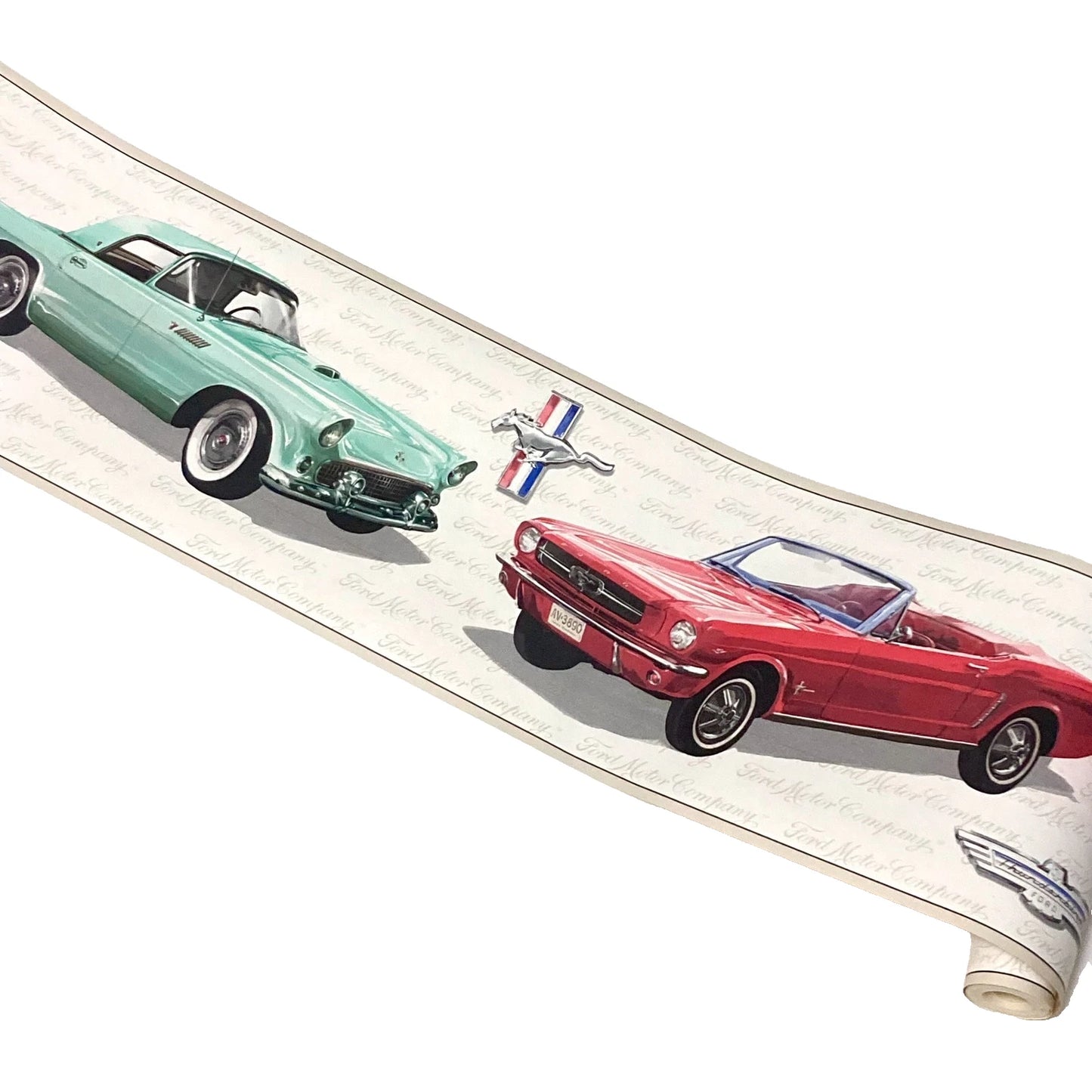 Classic Ford Muscle Cars Wall Border NM6693B