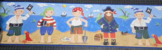 Pirate Boys Wall Border YH1483BD