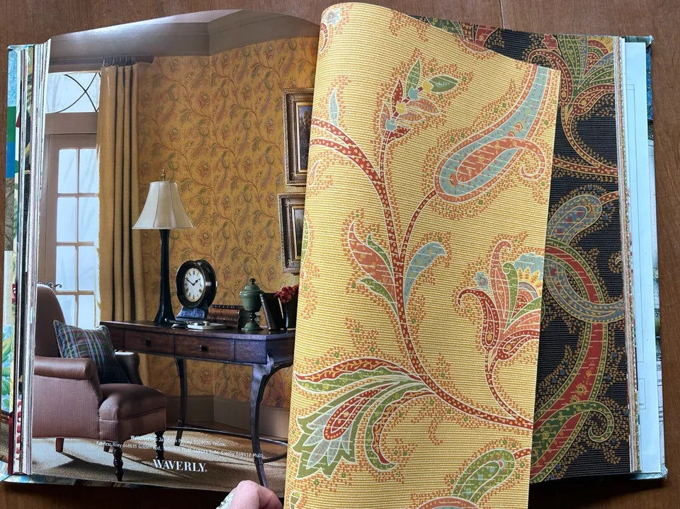 Decorator's Notebook Wallpaper Sample Book by Waverly Wallcoverings