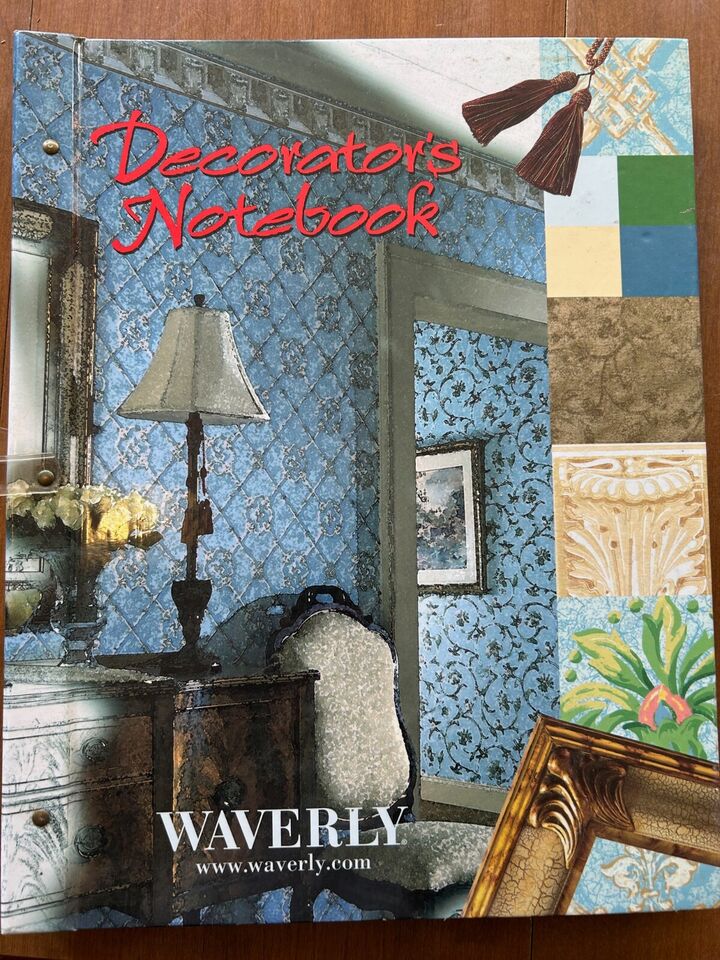 Decorator's Notebook Wallpaper Sample Book by Waverly Wallcoverings