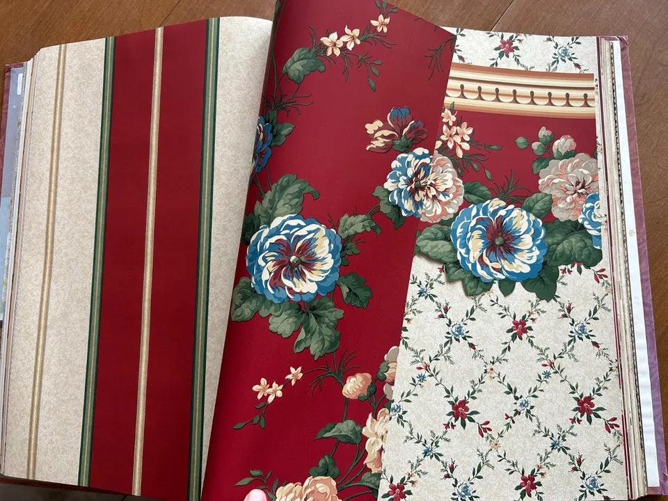 Waverly Decorates with Color Wallpaper Sample Book by Waverly Wallcoverings