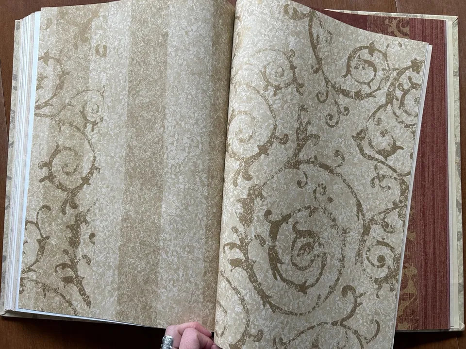Finishing Effects Volume 4 Wallpaper Sample Book by Waverly Wallcoverings