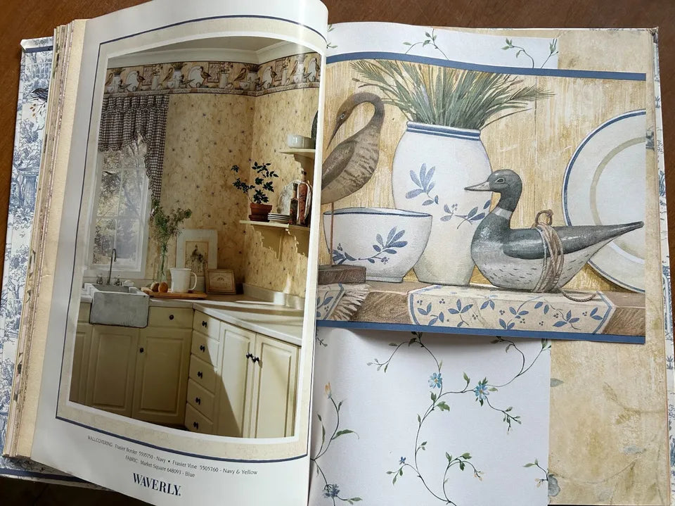 Family Style Kitchen & Bath Wallpaper Sample Book by Waverly Wallcoverings