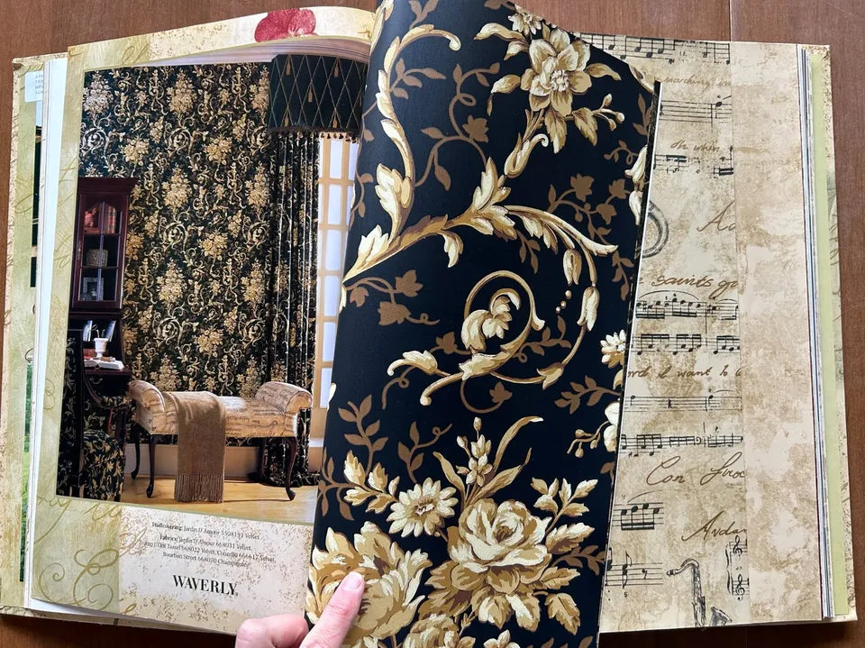 Garden District Wallpaper Sample Book by Waverly Wallcoverings