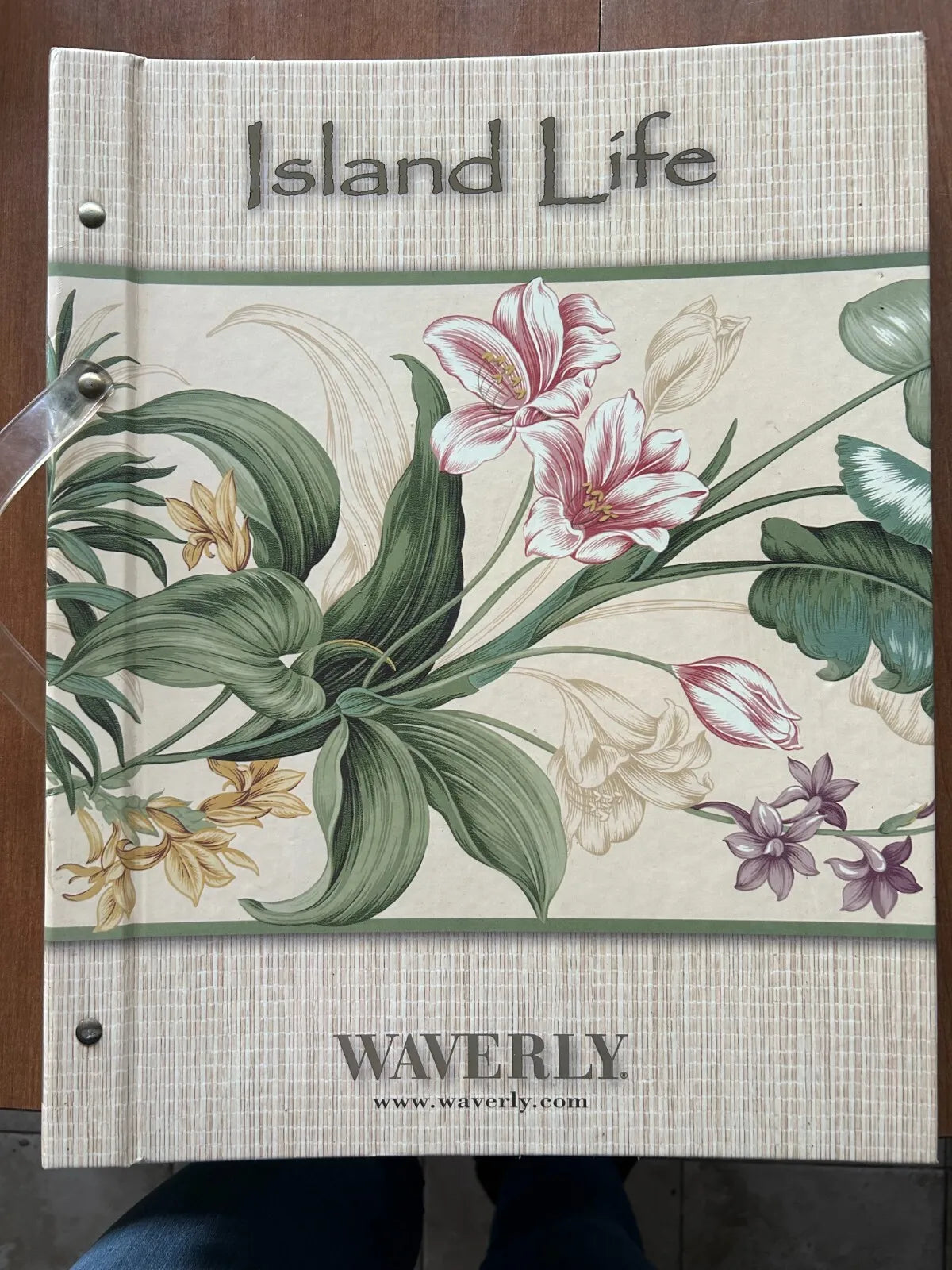 Island Life Wallpaper Sample Book by Waverly Wallcoverings