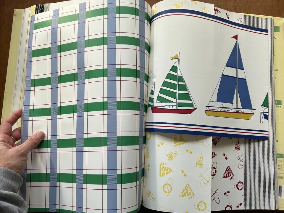 Story Time Wallpaper Sample Book by Waverly Wallcoverings