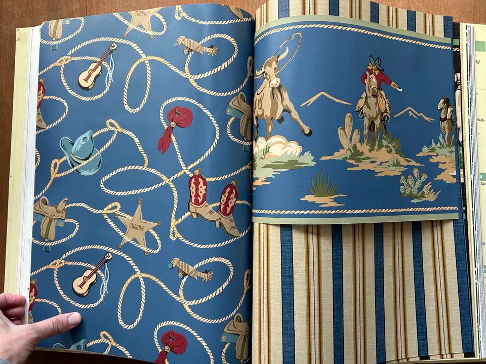 Story Time Wallpaper Sample Book by Waverly Wallcoverings